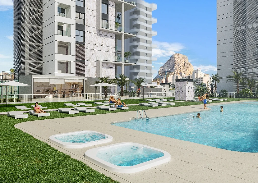 Exclusieve Appartementen en Penthouses in Calpe met Uitzicht op