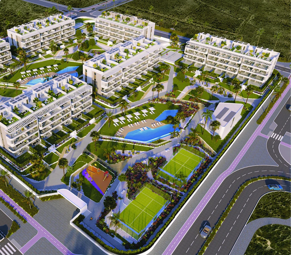 Residentie in Torrevieja met Uitzicht op Zee