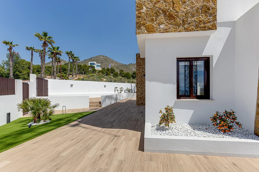Onafhankelijke Woningen in Finestrat met Uitzicht op Zee