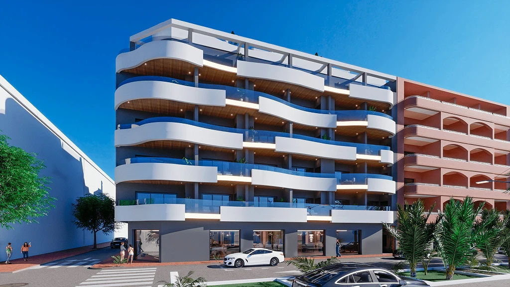 Appartementen en Penthouses aan de Eerste Lijn van de Zee in