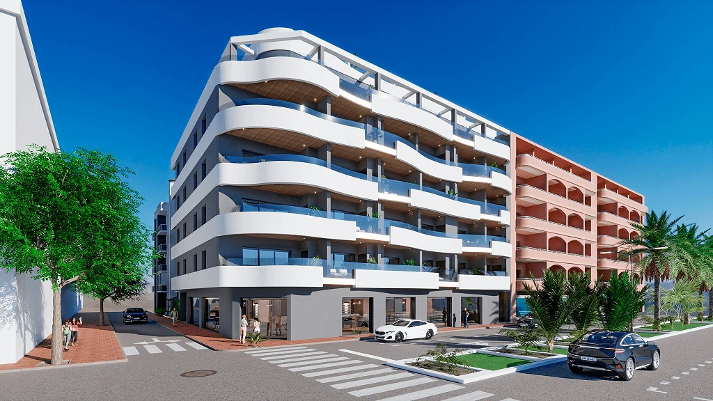Appartementen en Penthouses aan de Eerste Lijn van de Zee in