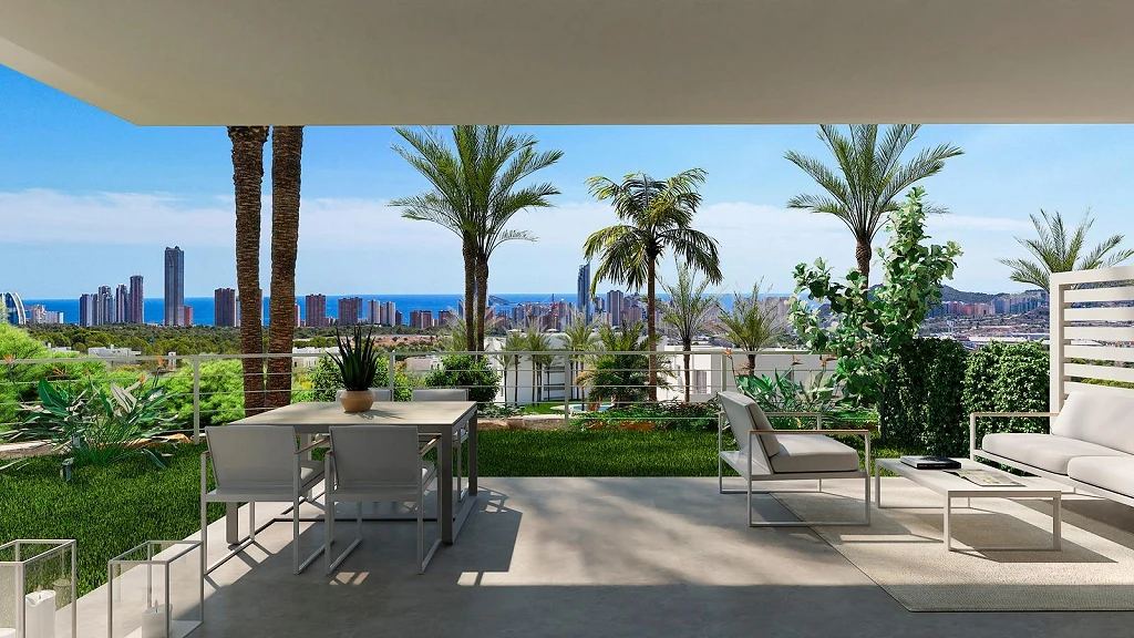 Woningen in Finestrat met Uitzicht op Zee
