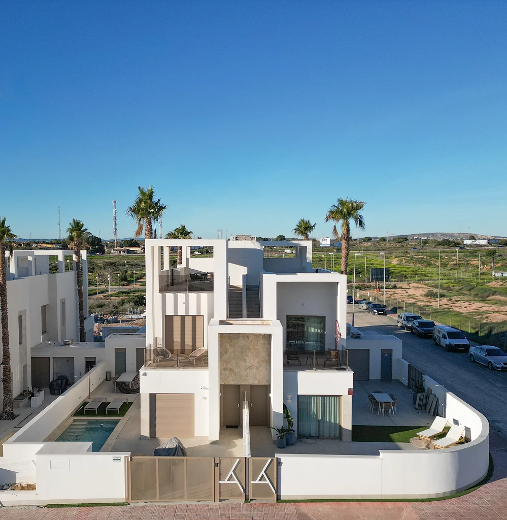 Twee-onder-een-kapwoningen in Los Alcázares