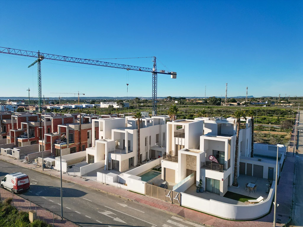 Twee-onder-een-kapwoningen in Los Alcázares
