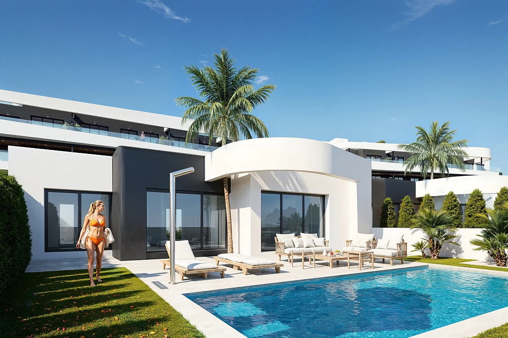 Vrijstaande Woningen in Los Alcázares