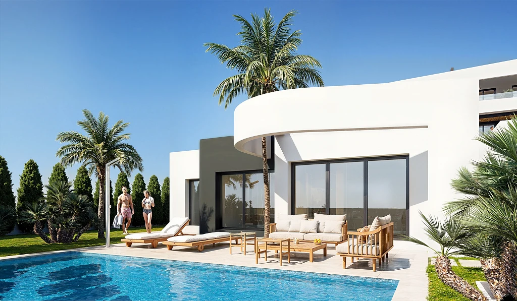 Vrijstaande Woningen in Los Alcázares