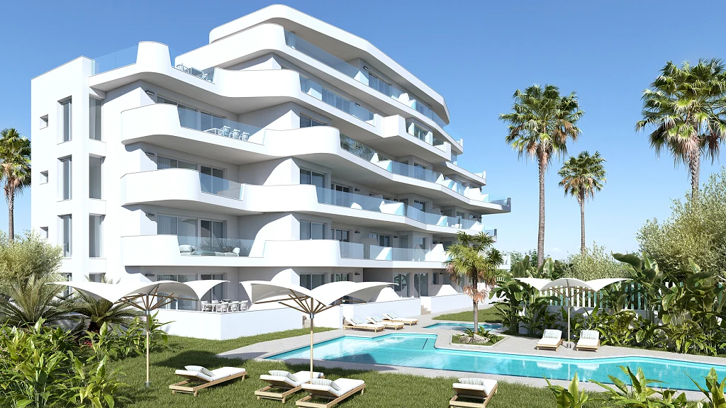 Residentie in Mil Palmeras met Uitzicht op Zee