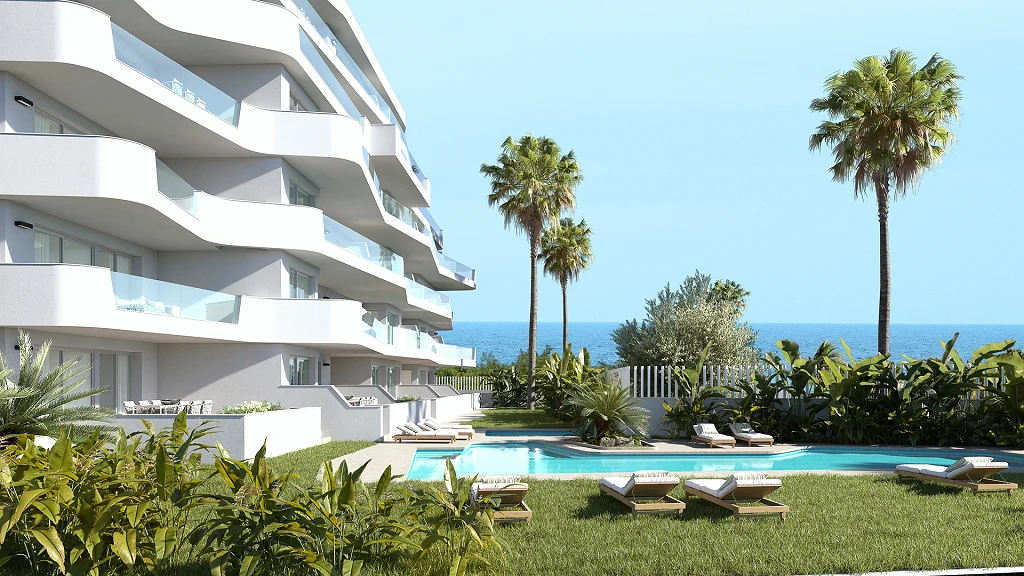 Residentie in Mil Palmeras met Uitzicht op Zee