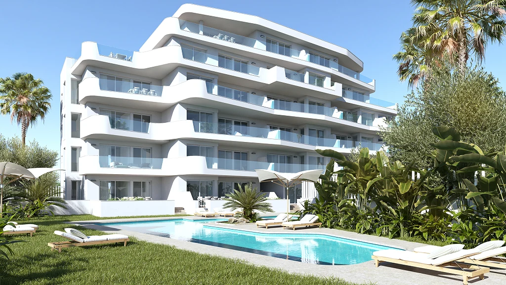 Residentie in Mil Palmeras met Uitzicht op Zee