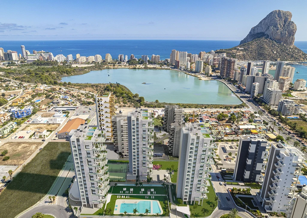 Appartementen en Penthouses in Calpe met Uitzicht op Zee