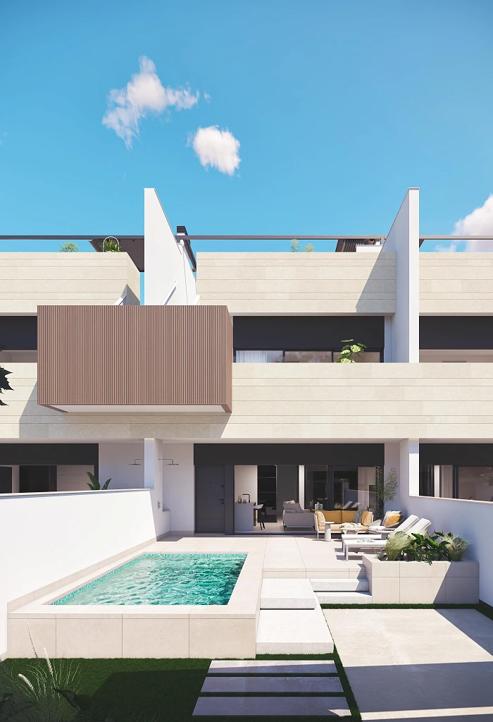 Exclusieve Bungalows in Pilar de la Horadada