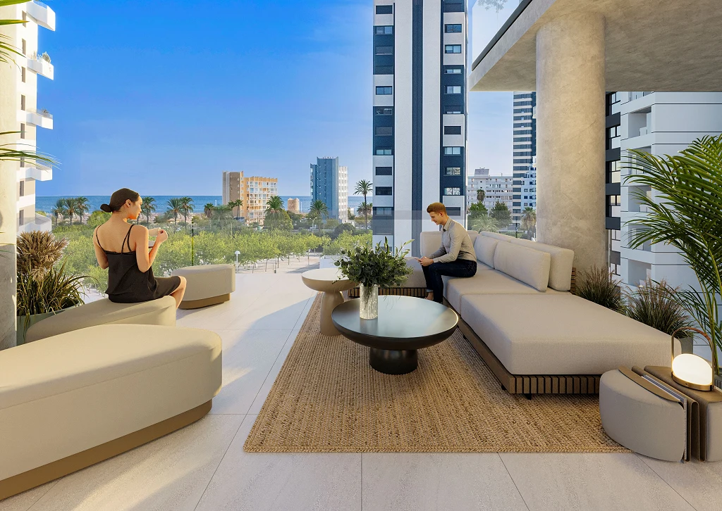 Appartementen en Penthouses in Calpe met Uitzicht op Zee