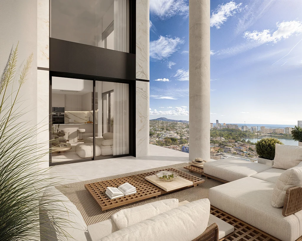 Appartementen en Penthouses in Calpe met Uitzicht op Zee