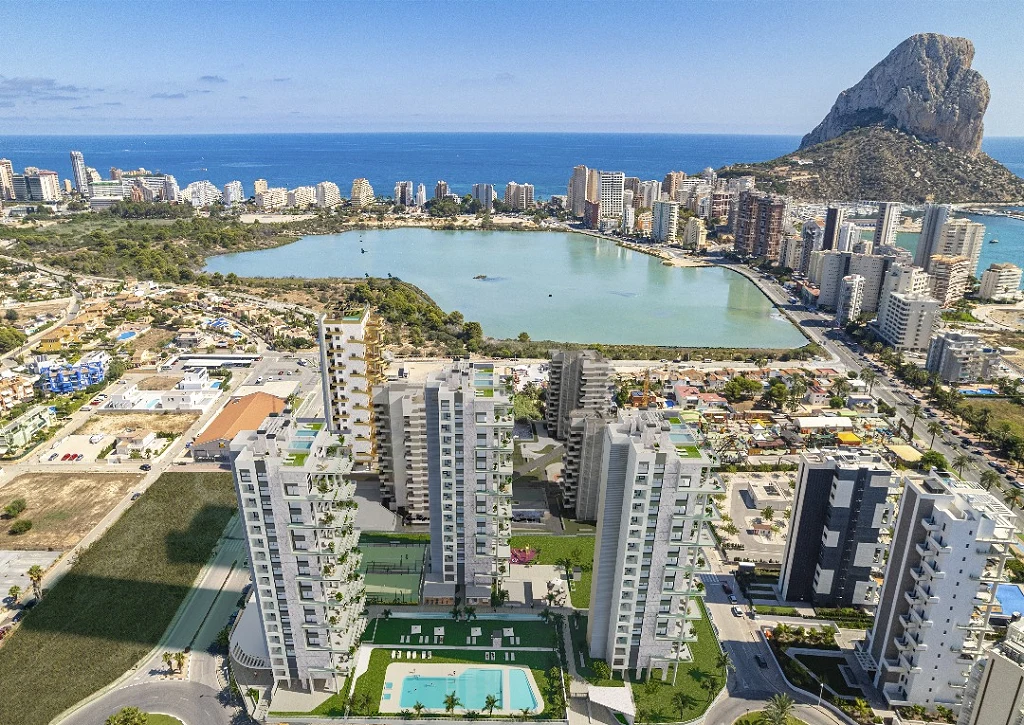 Appartementen en Penthouses in Calpe met Uitzicht op Zee
