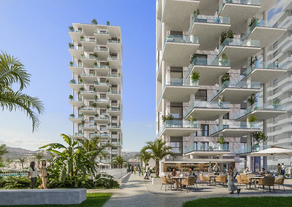 Appartementen en Penthouses in Calpe met Uitzicht op Zee