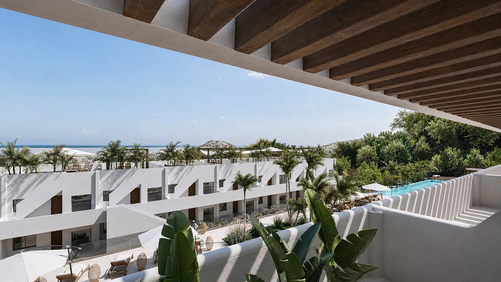Bungalows in Pulpí met Uitzicht op Zee