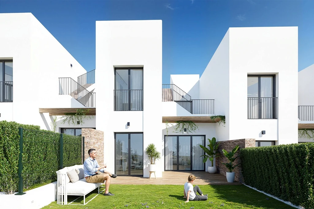 Geschakelde woningen in Monforte del Cid met privézwembad