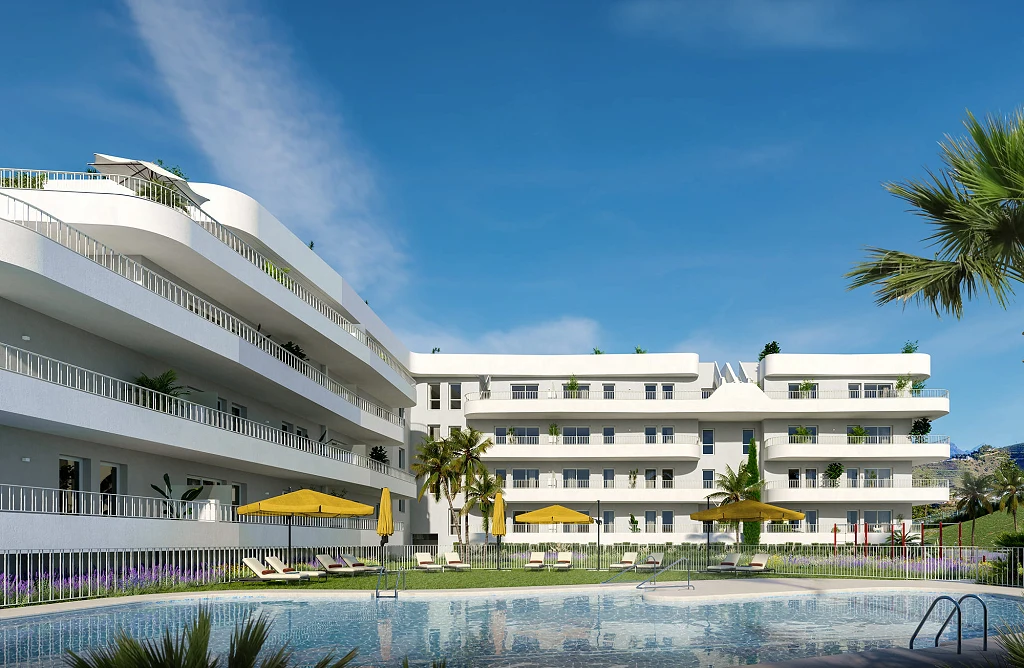 Residentie in Fuengirola met Uitzicht op Zee