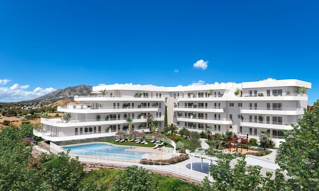 Residentie in Fuengirola met Uitzicht op Zee