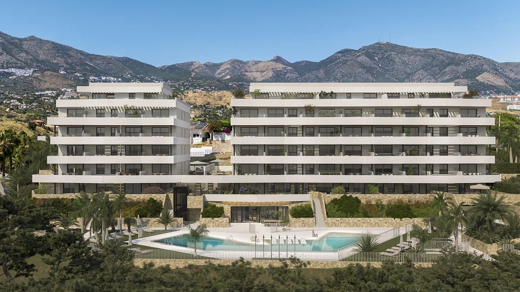 Appartementen in Las Lagunas de Mijas