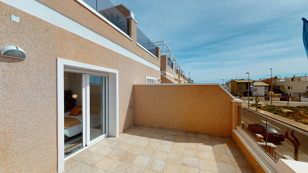 Twee-onder-een-kapwoningen in Pilar de la Horadada