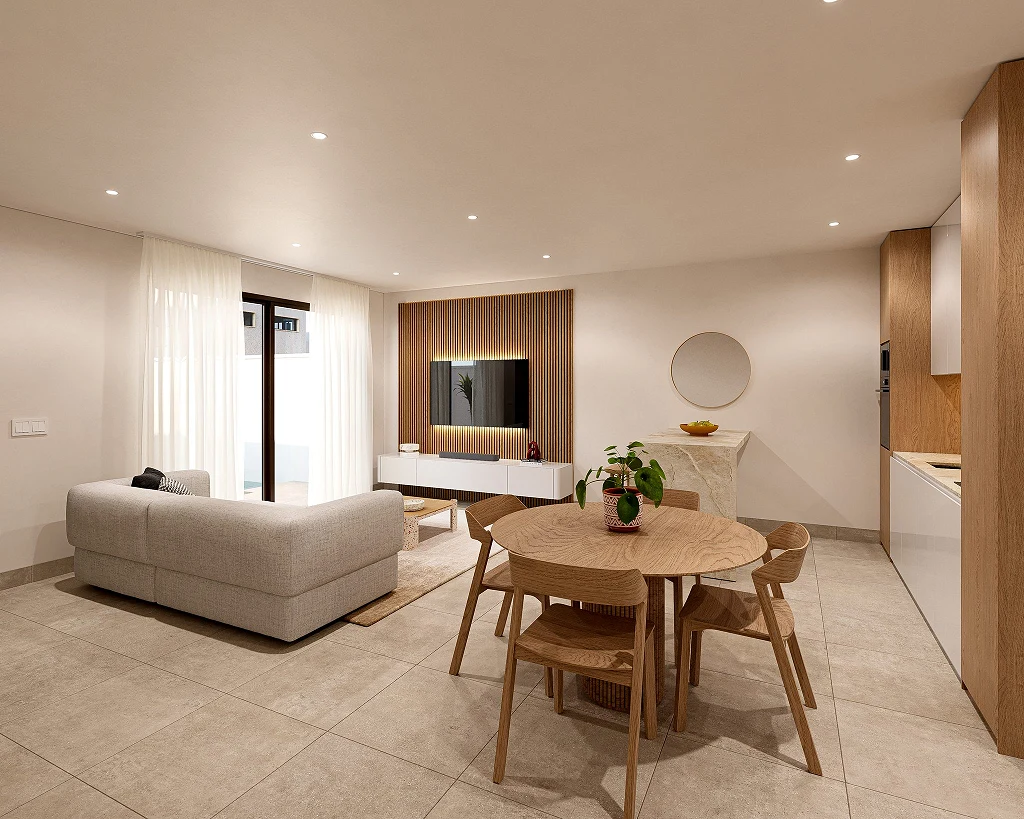 Twee-onder-een-kapwoningen in Torre-Pacheco met privézwembad