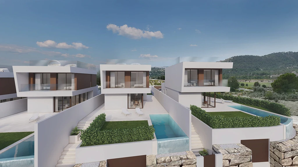 Onafhankelijke Woningen in Finestrat met Privézwembad