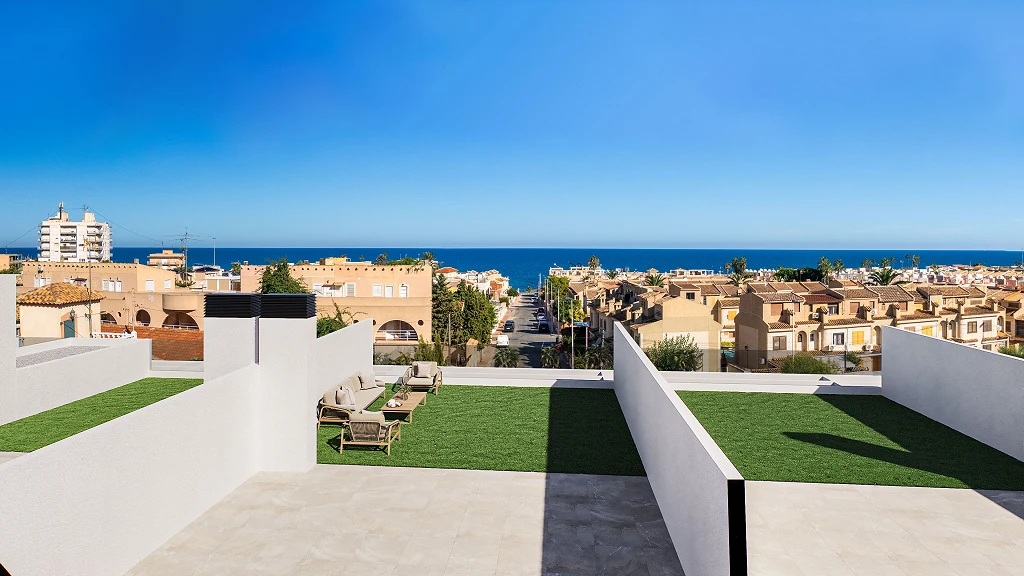 Exclusieve Residentie in Torrevieja met Uitzicht op Zee