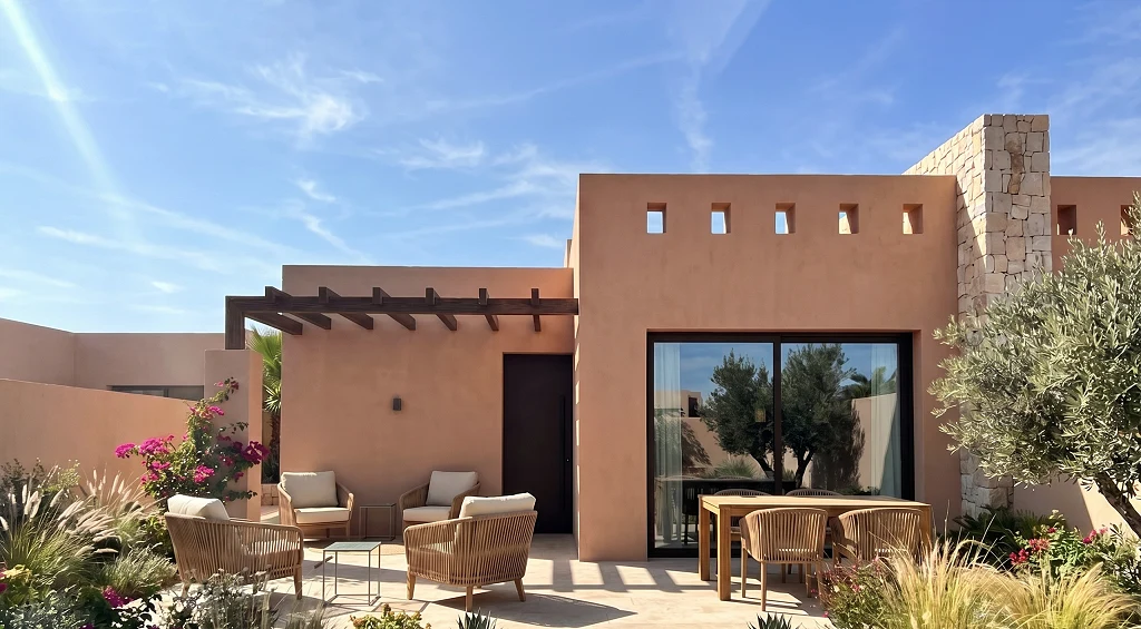 Twee-onder-een-kapwoningen in Roldán met privézwembad