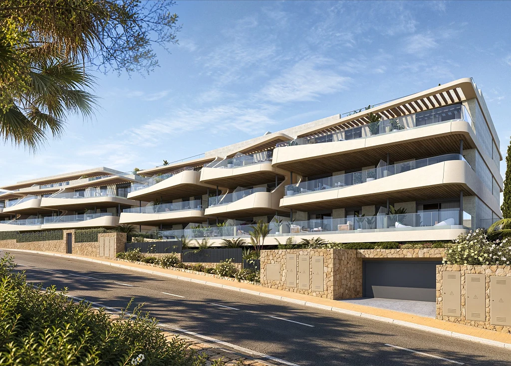 Wooncomplex in Estepona met Zeezicht en Dichtbij Golf