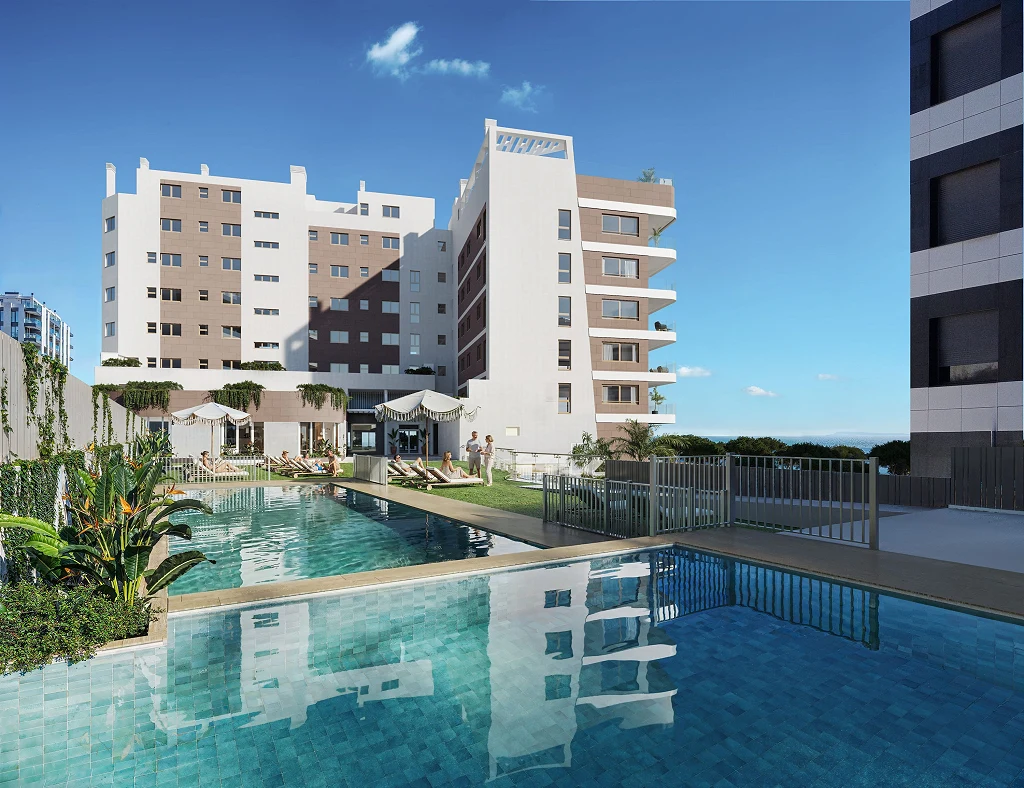 Appartementen en Penthouses aan de Eerste Lijn in Villajoyosa