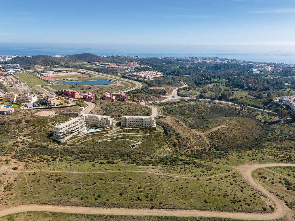 Appartementen in Las Lagunas de Mijas met Uitzicht op Zee